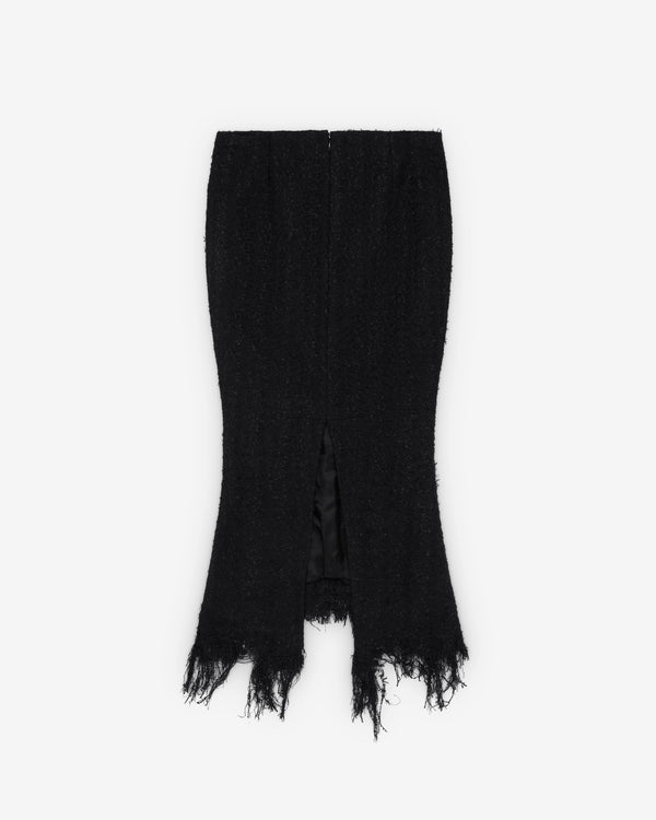 Matieres Fecales - Women's Vendome Tweed Skirt - (Sclera Black)
