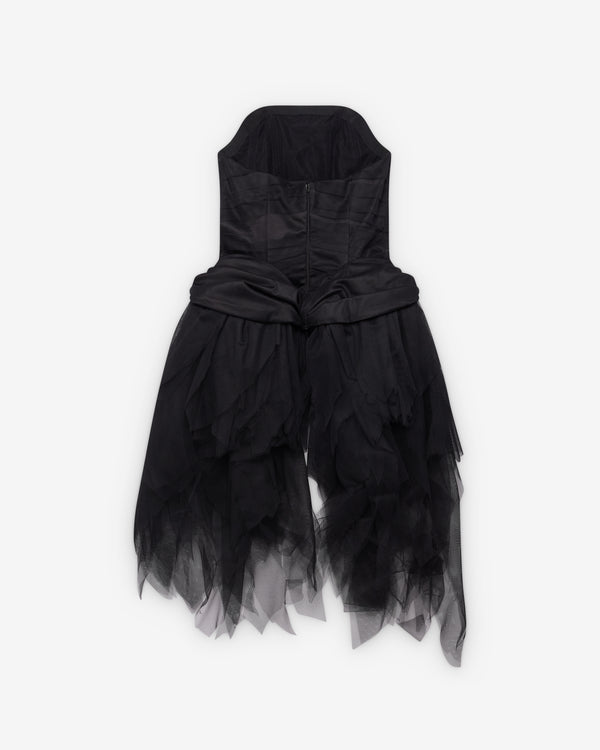 Matières Fécales - Women's Butterfly Bustier - (Sclera Black)