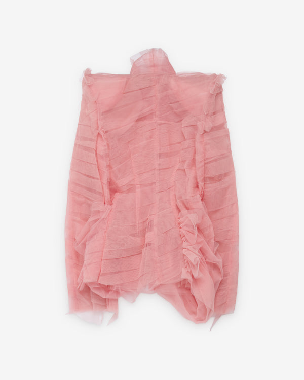Matieres Fecales - DSM Exclusive Women's Madame L. Tulle Blazer - (Pink)