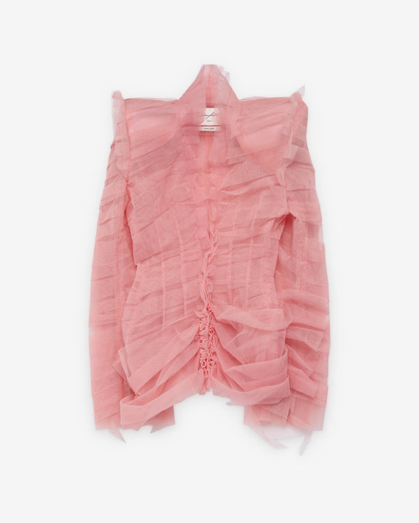 Matieres Fecales - DSM Exclusive Women's Madame L. Tulle Blazer - (Pink)