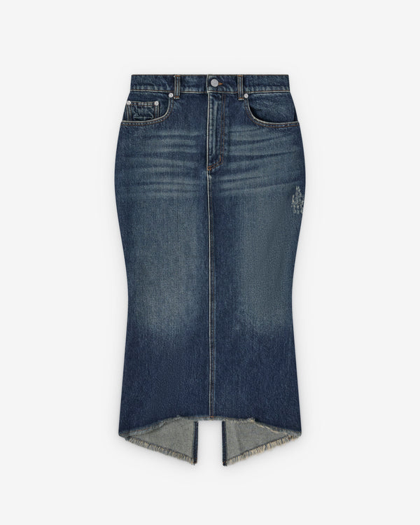 Matières Fécales - Women's Mikaela Denim Skirt - (Blue)