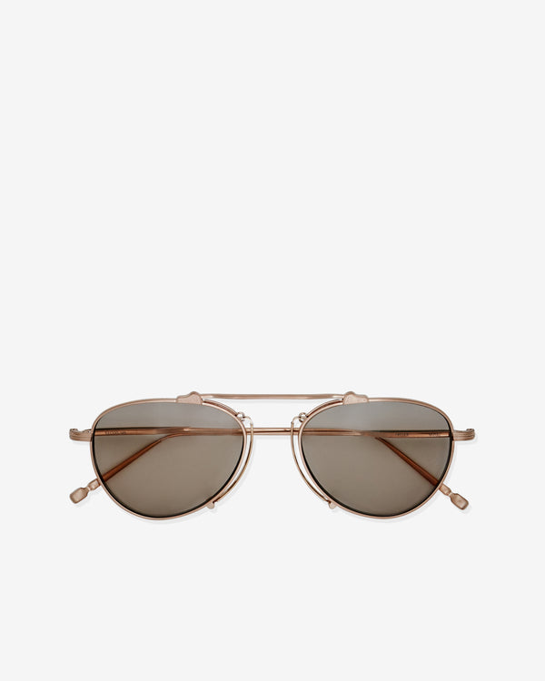 Matsuda - M3130 Sunglasses - (Brushed Gold/Café Grey)