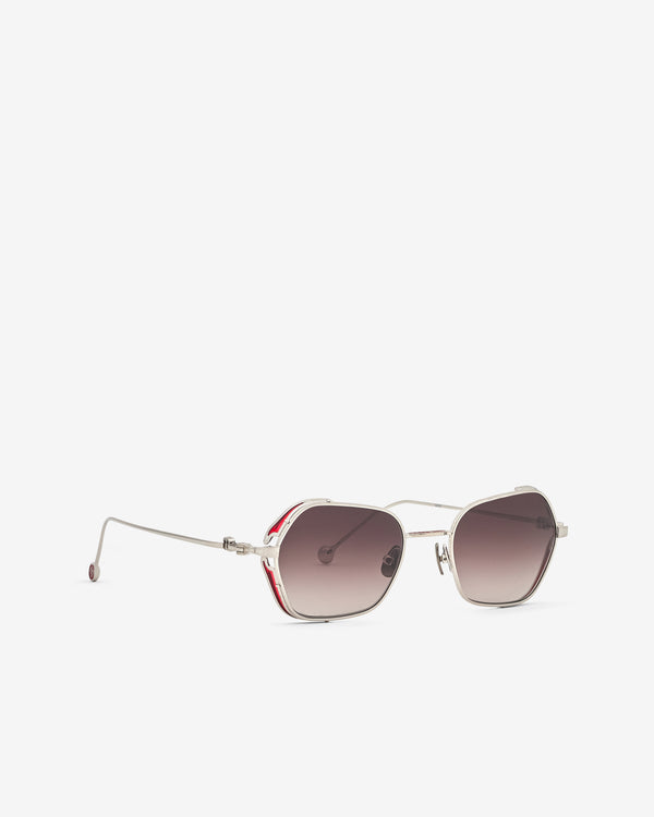 Matsuda - M3153 Sunglasses - (Palladium White/Grey Gradient)