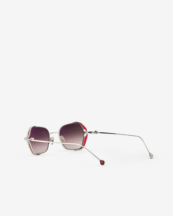 Matsuda - M3153 Sunglasses - (Palladium White/Grey Gradient)