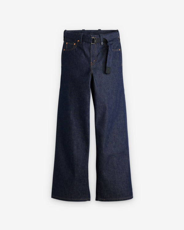 Sacai - Men's Levi's Belted Wide Pants - (Rigid Indigo)