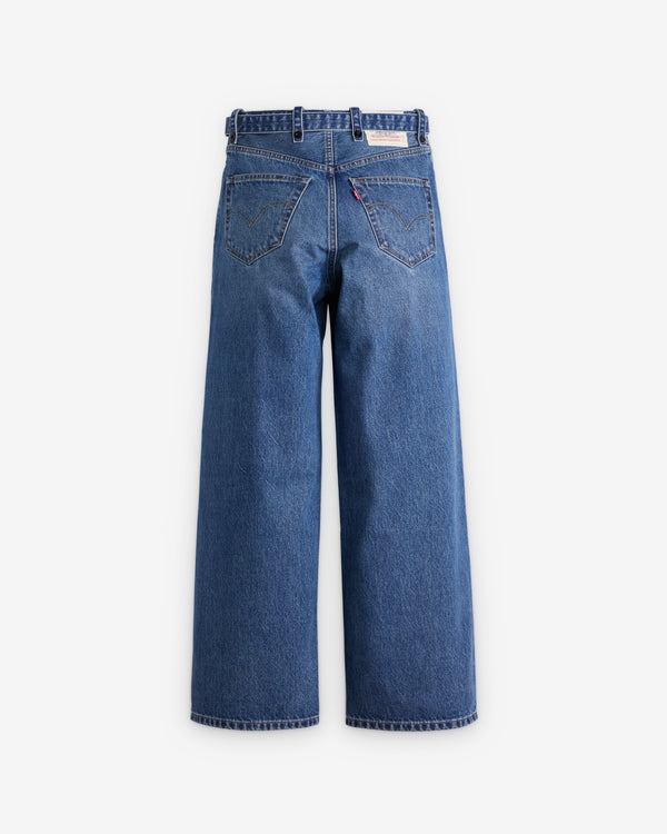 Sacai - Men's Levi's Belted Wide Pants - (Washed Indigo)