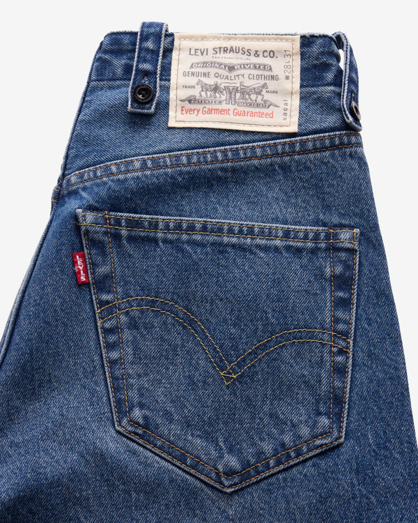 Sacai - Men's Levi's Belted Wide Pants - (Washed Indigo)