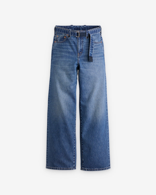 Sacai - Men's Levi's Belted Wide Pants - (Washed Indigo)
