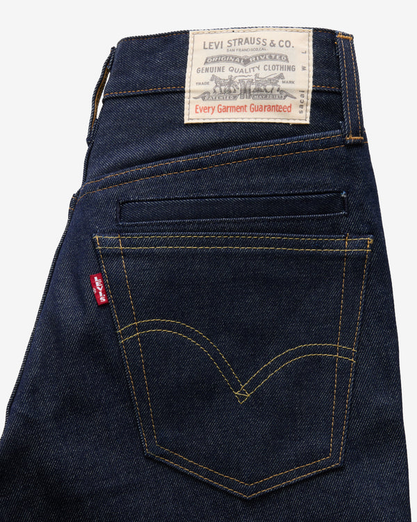Sacai - Men's Levi's Belted Flare Pants - (Rigid Indigo)