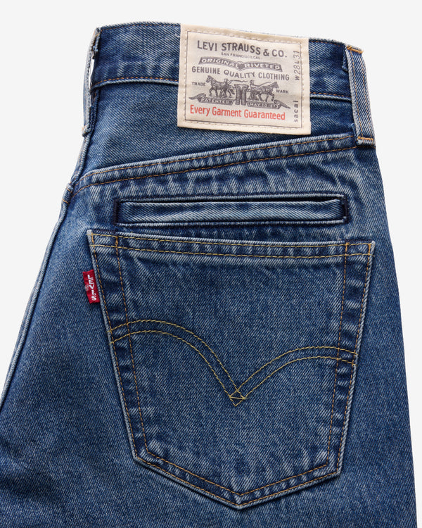 Sacai - Men's Levi's Belted Flare Pants - (Washed Indigo)