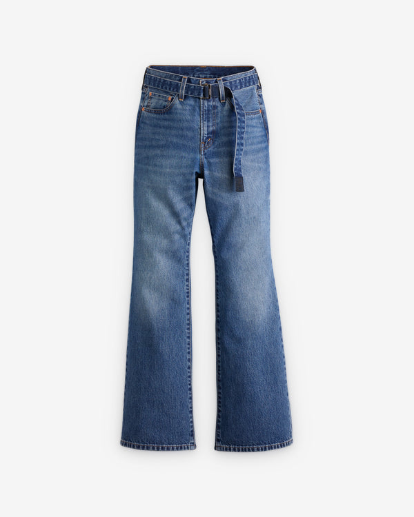 Sacai - Men's Levi's Belted Flare Pants - (Washed Indigo)