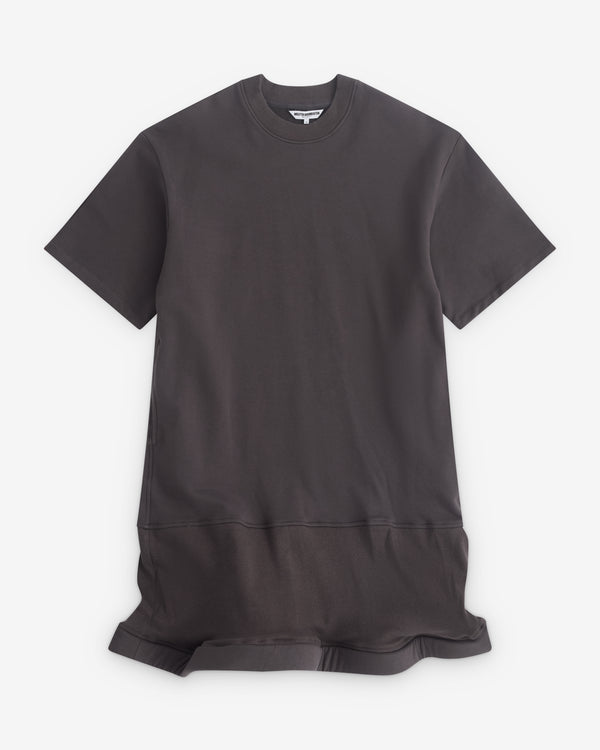 Melitta Baumeister - Women's Wavy Hem T-Dress - (Cold Grey)