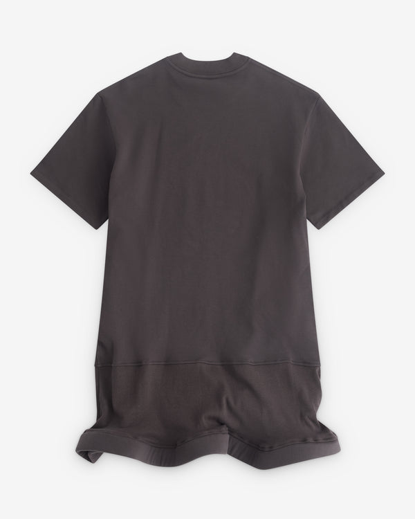 Melitta Baumeister - Women's Wavy Hem T-Dress - (Cold Grey)