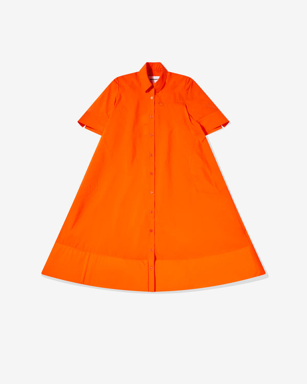Melitta Baumeister - Women's Foam Bottom Shirt Dress - (Orange)