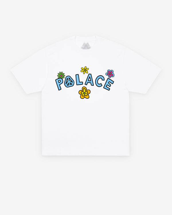 Palace - Men's Me Myself And Tri T-Shirt - (White)