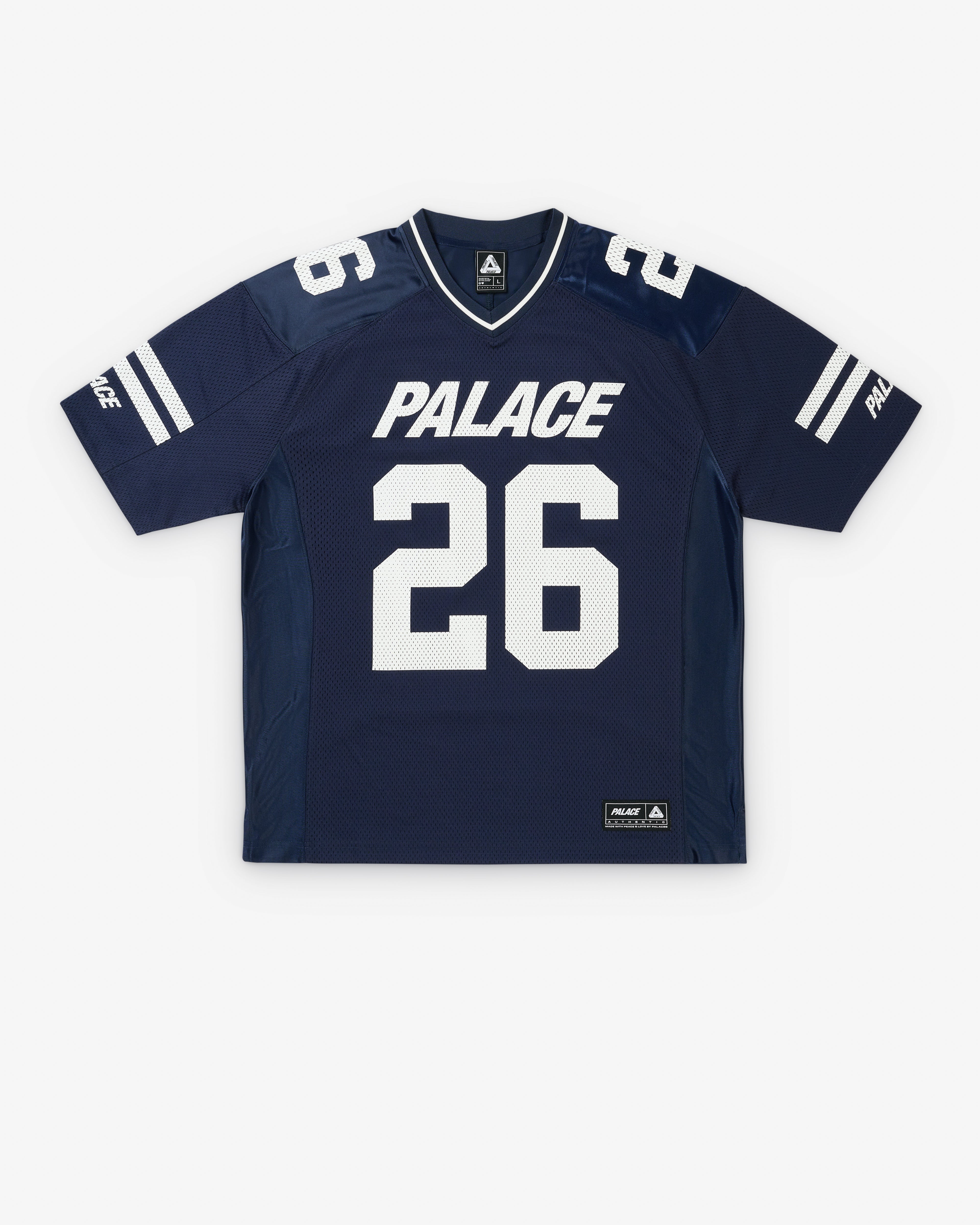 Palace: Men's Mesh Team Jersey (Navy) | Dover Street Market London