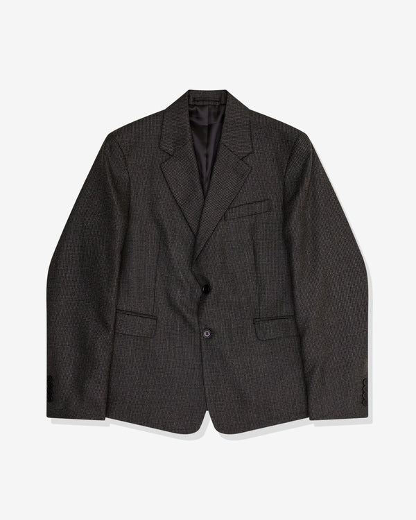 Mfpen - Men's Single Breasted Blazer - (Dark Grey)