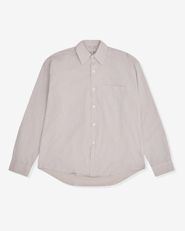 Mfpen - Men's Executive Shirt - (Beige Check)