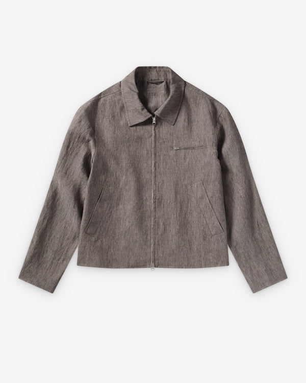 Mfpen - Men's Letter Jacket - (Muddy Linen)