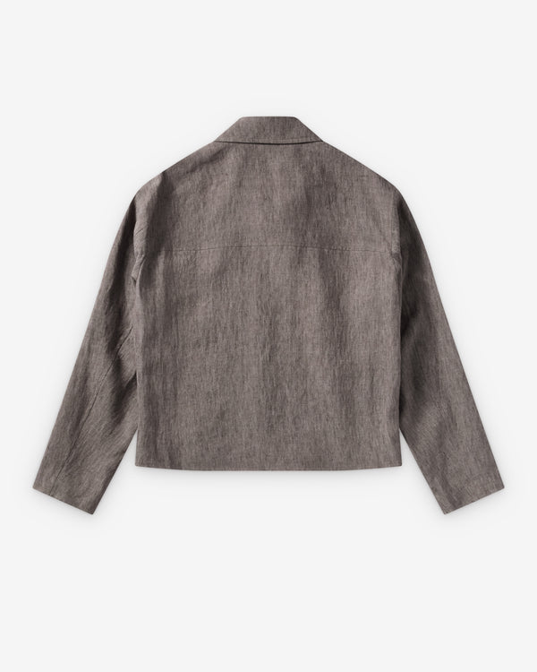 Mfpen - Men's Letter Jacket - (Muddy Linen)