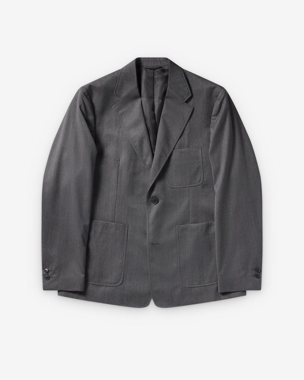 Mfpen - Men's Patch Blazer - (Vintage Grey)
