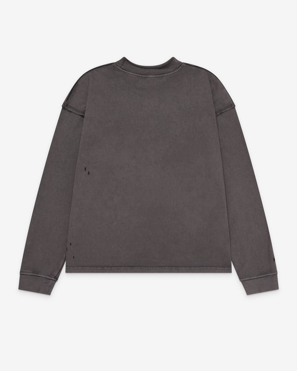 Mfpen - Men's Rolled Neck T-Shirt - (Destroyed Brown)