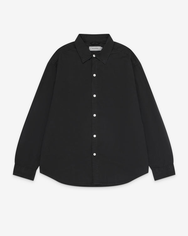 Mfpen - Men's Generous Shirt - (Broken Black)