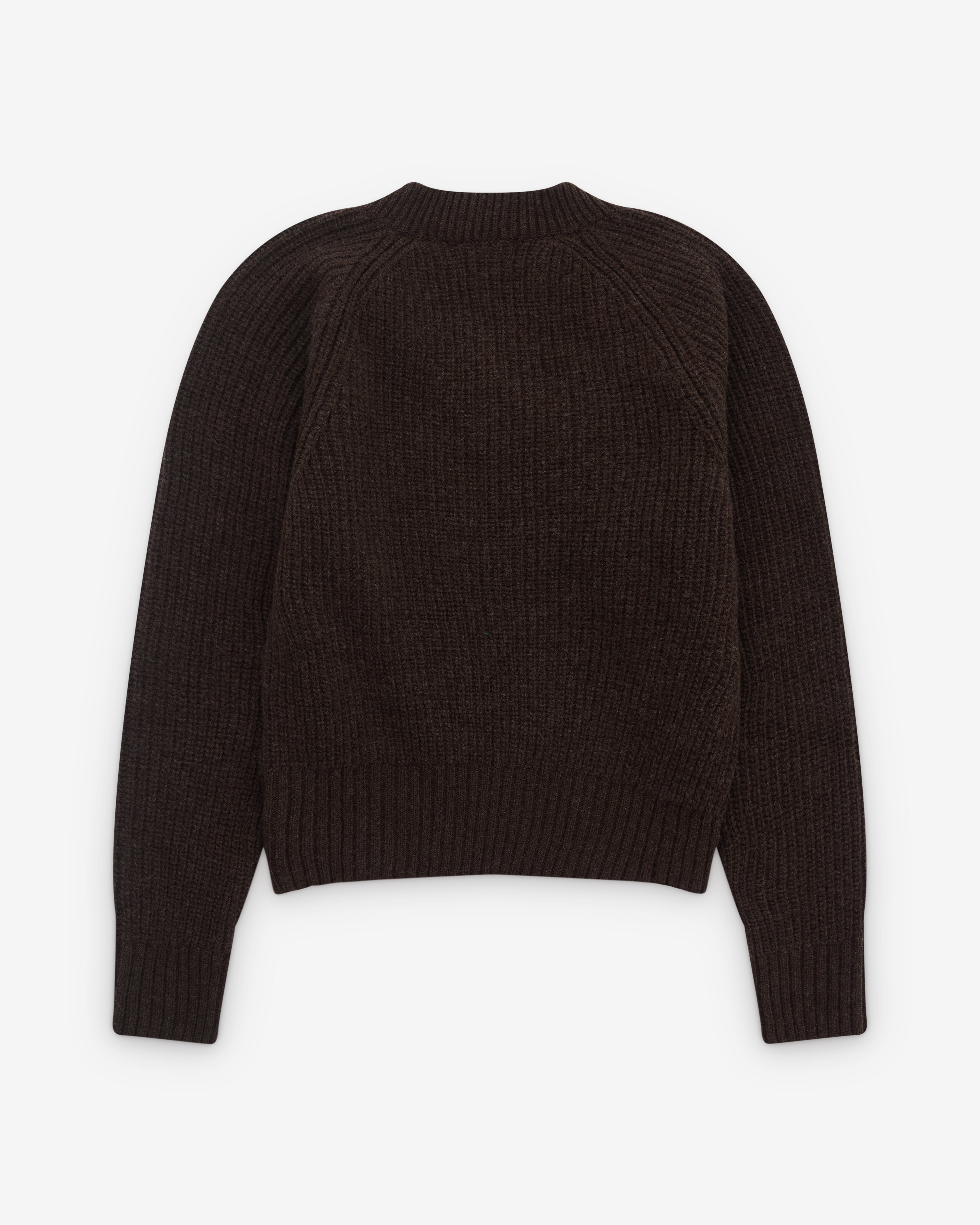 Mfpen: Men's Plaza V-Neck (Dark Brown) | DSML E-SHOP