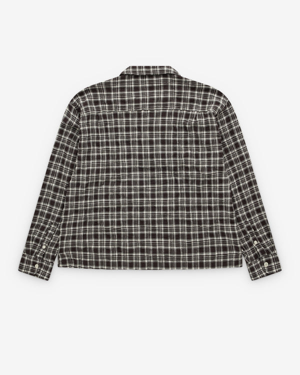 Mfpen - Men’s Quarter Zip Shirt - (Coffee Check)