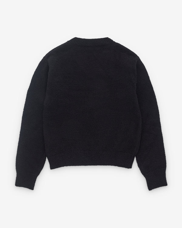 Mfpen - Men’s V-Neck Sweater - (Furry Black)