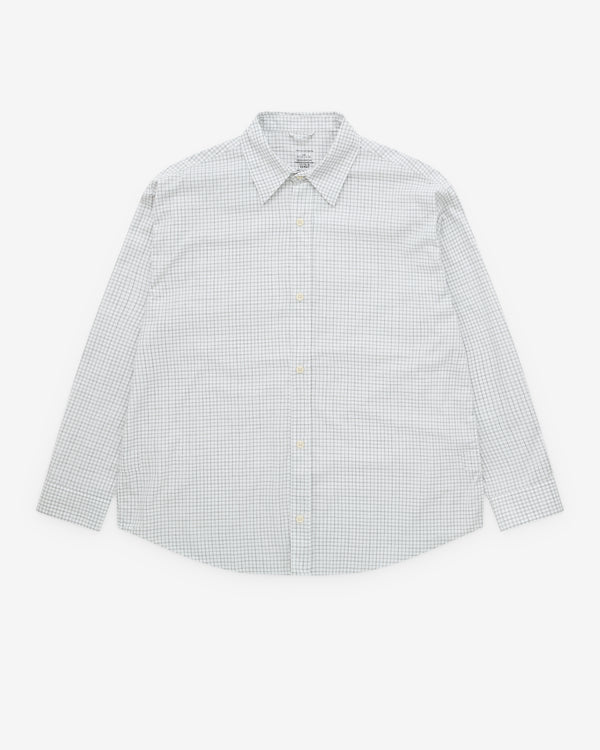 Mfpen - Men’s Network Shirt - (White Vintage Check)