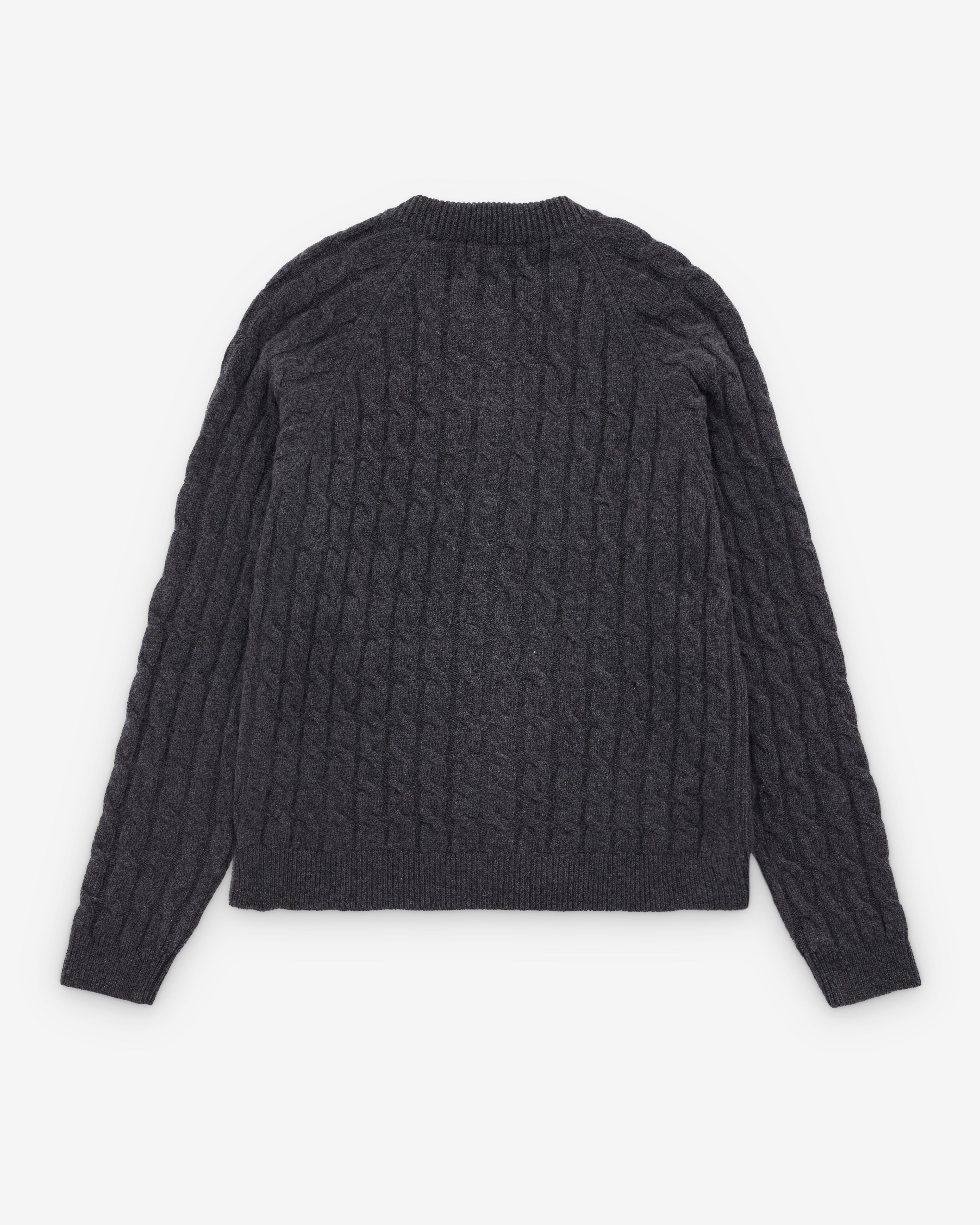 Mfpen: Men's Editor Zip Sweater (Dark Grey) | Dover Street Market