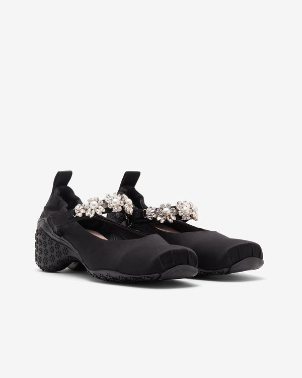 Simone Rocha - Women's Turbo Embellished Ballet Runner - (Black)