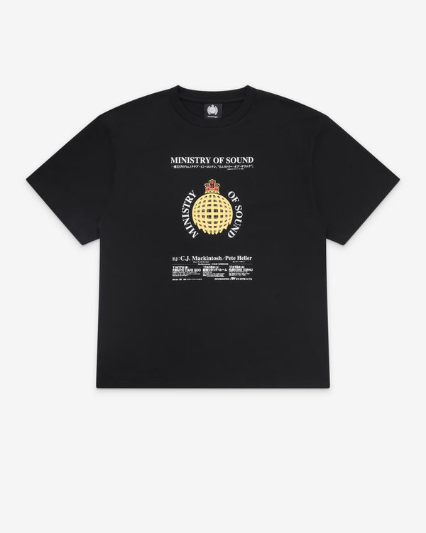 Ministry Of Sound - Men's Japan T-Shirt - (Black)