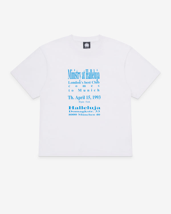 Ministry Of Sound - Men's Hallelujah Munich T-Shirt - (White)