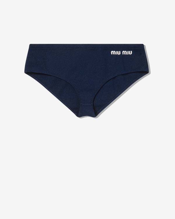 Miu Miu - Women's  Nylon Swimsuit - (Navy)