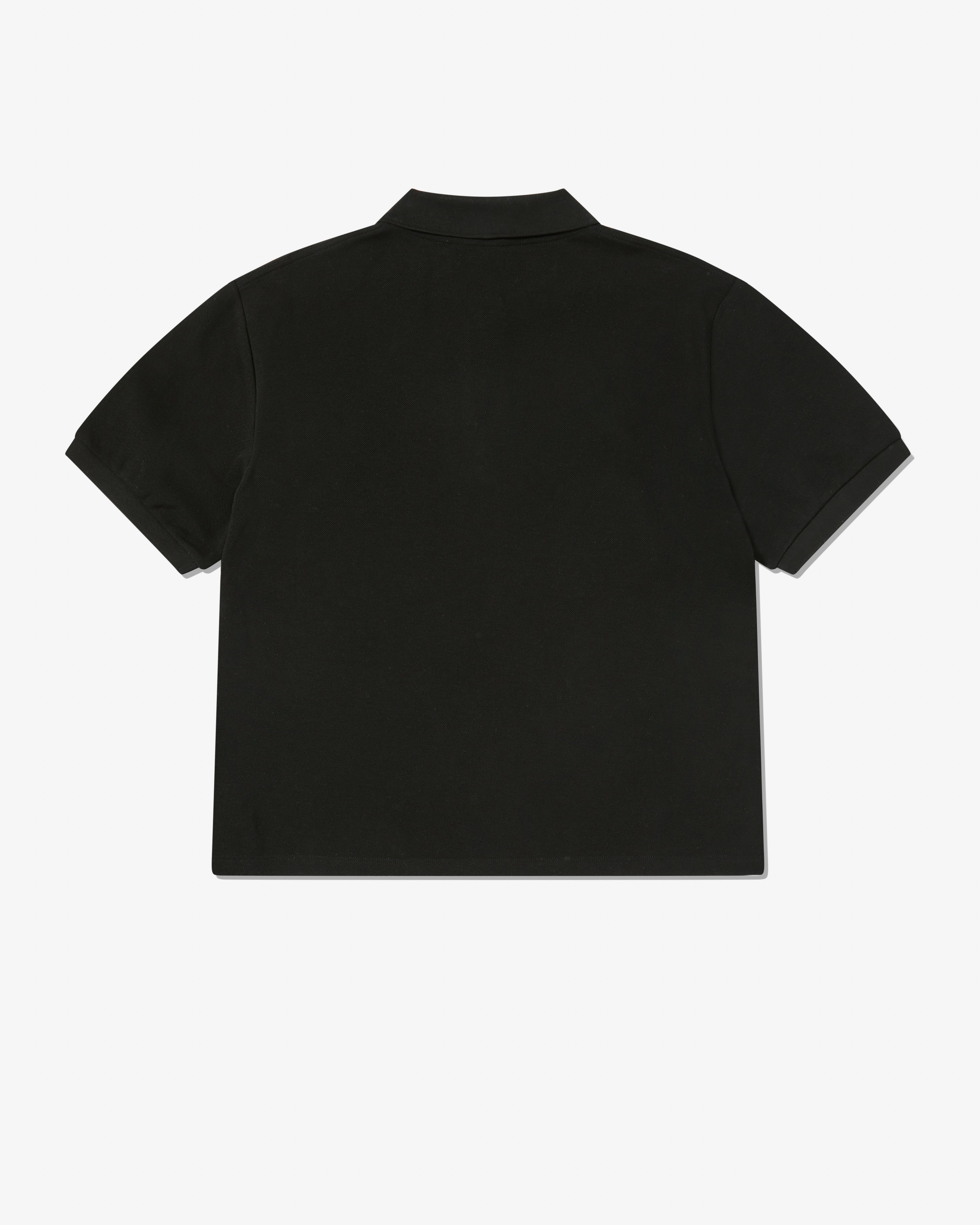 Miu Miu - Women's Cotton Piqué Polo Shirt - (Black)