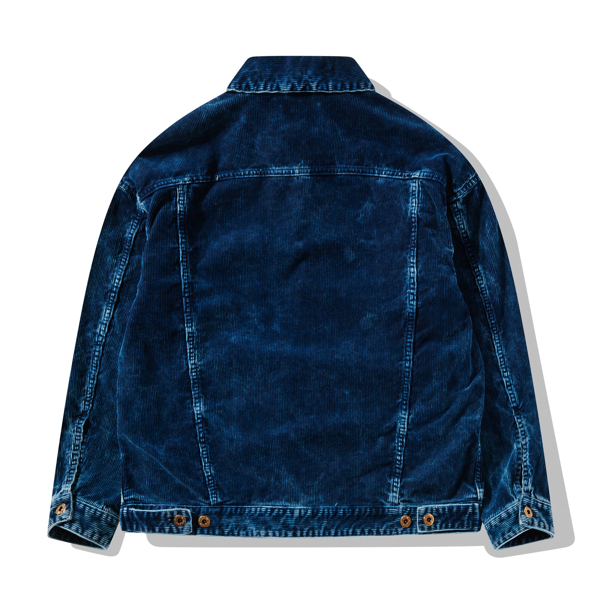 Miu Miu - Women's Washed Velvet Blouson Jacket - (Indigo Blue) view 2
