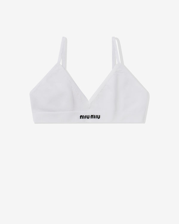 Miu Miu - Women's Seamless Bra - (White)