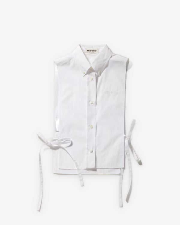 Miu Miu - Women's Poplin Shirt - (White)