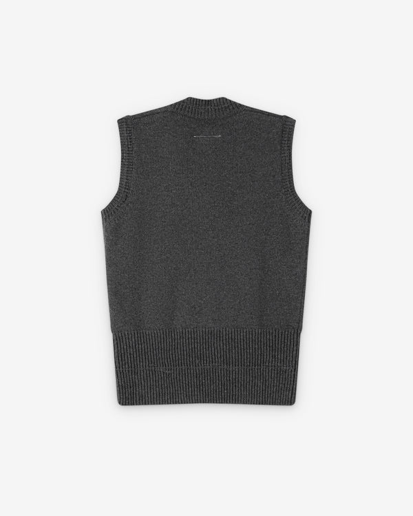 MM6 - Women's V-Neck Vest - (Grey)