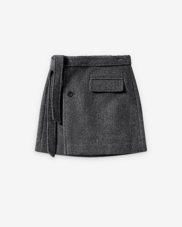 MM6 - Women's Mini Skirt - (Grey)