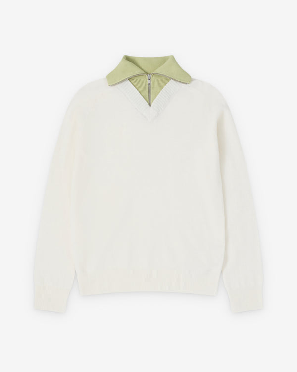 MM6 - Women's Pullover - (Green/White)