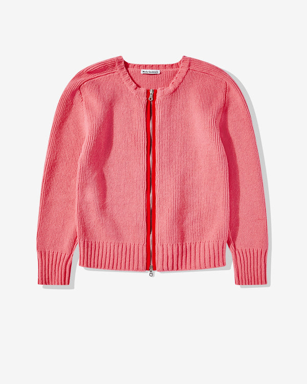 Molly Goddard - Women's Jess Cardigan - (Pink/Red)