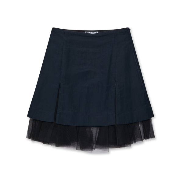 Molly Goddard - Women’s Max Tulle Mini Skirt - (Navy)
