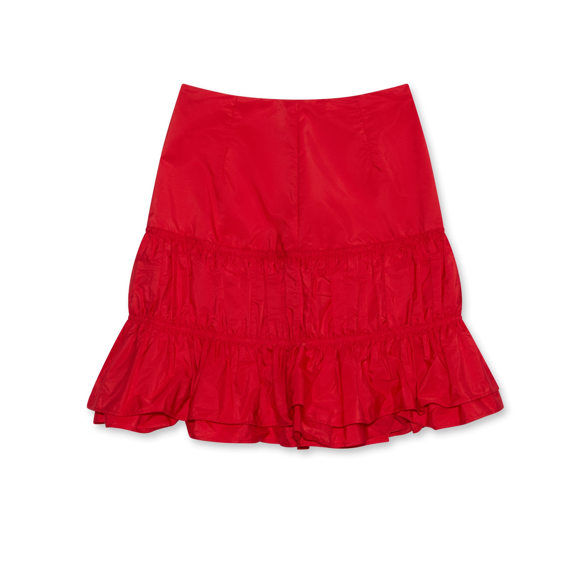 Molly Goddard - Carol Mini Skirt - (Red) view 5