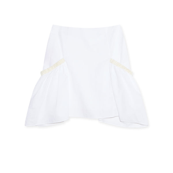 Molly Goddard - Kasha Mini Skirt - (White/Cream)