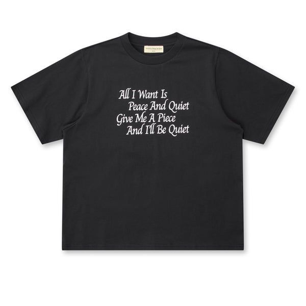 Museum Of Peace And Quiet - Men’s Haiku T-Shirt - (Black)