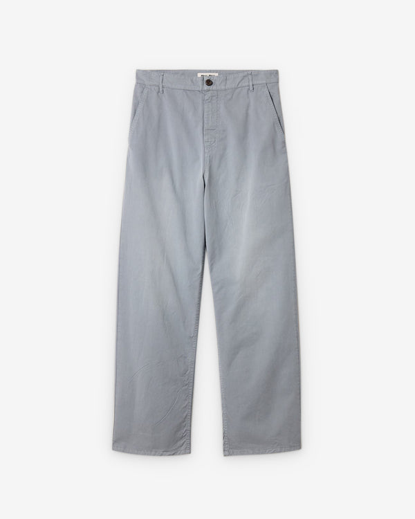 Miu Miu - Women's Garment Dyed Twill Pants - (Steel Grey)
