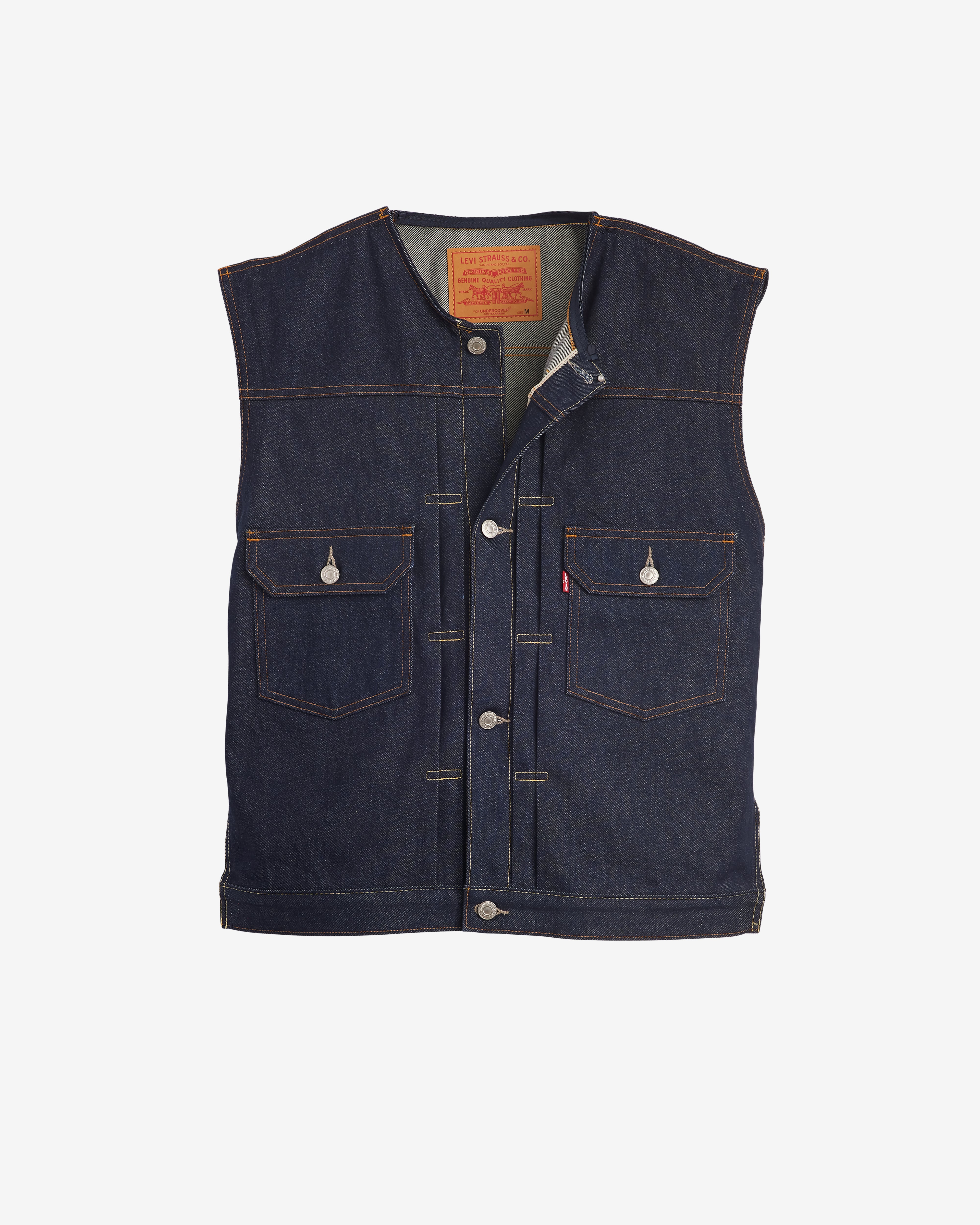 Levi's: Men's Undercover Pinnacle Trucker (Indigo) | Dover Street